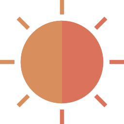 soleil Icône