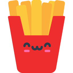 papas fritas icono