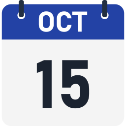 15 de octubre icono