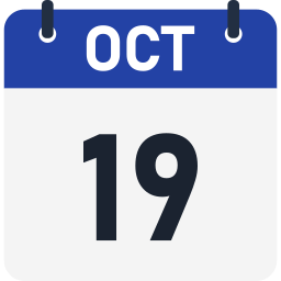 19 oktober icoon
