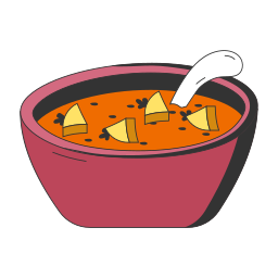 Chicken soup icon