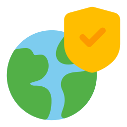 Protect the planet icon