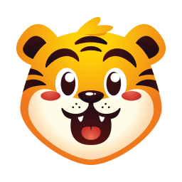 faccia da tigre icona