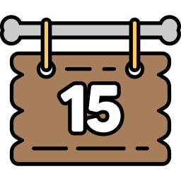 kalender datum icoon