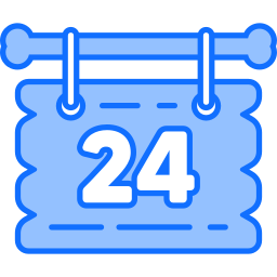 Calendar date icon