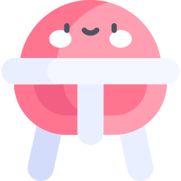 Baby chair icon