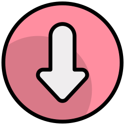 Arrow down icon