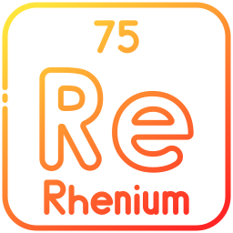 rhénium Icône