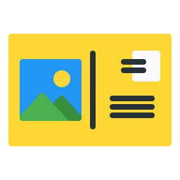 Postcard icon