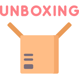 Unboxing icon
