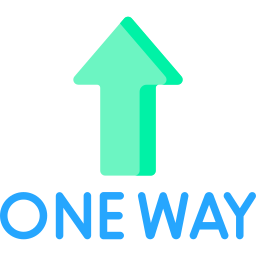 One way icon