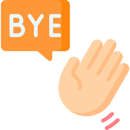 Bye icon