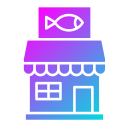 Рыбный магазин иконка