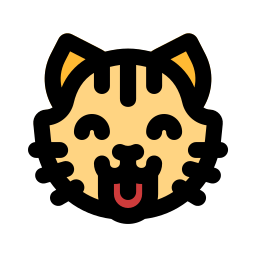 Cat face icon