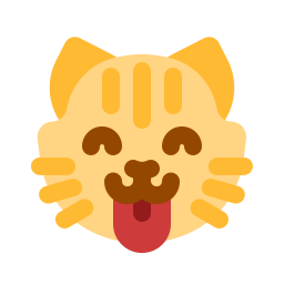 cara de gato Ícone