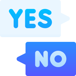 Yes and no icon