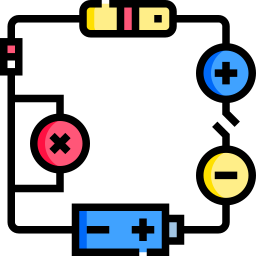 Electronic circuit icon
