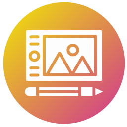 Graphic tablet icon