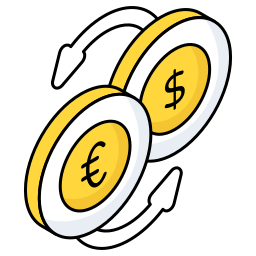 Money exchange icon