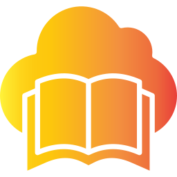Облачная библиотека иконка