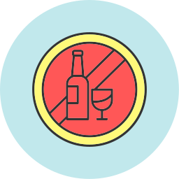 No drinking icon