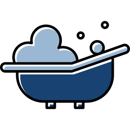 Baby tub icon