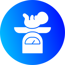 Baby weight icon
