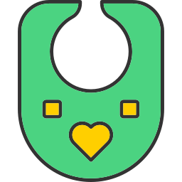 아기 턱받이 icon