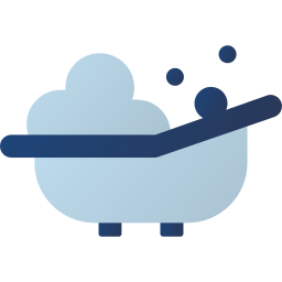 Baby tub icon