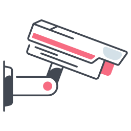 Surveillance camera icon