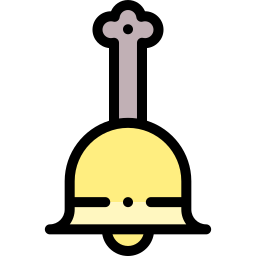 dzwonek ręczny ikona