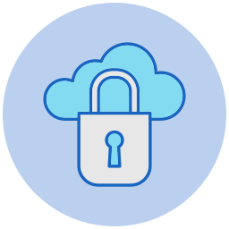 Cloud storage icon