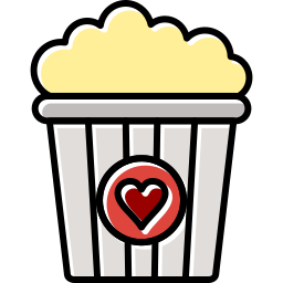 popcorn box icon