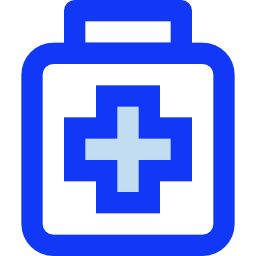 First aid kit icon