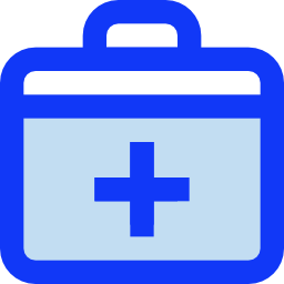 First aid kit icon