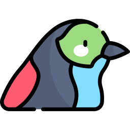 Paradise tanager icon