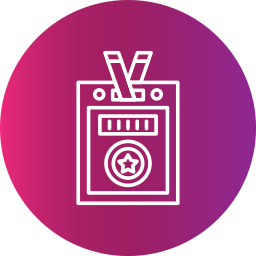 badge de priorité vip Icône