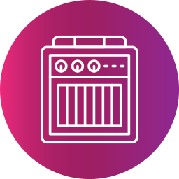 Amplifier box icon