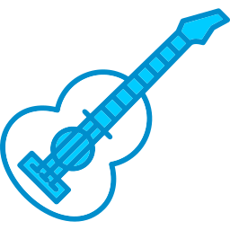 guitarra icono