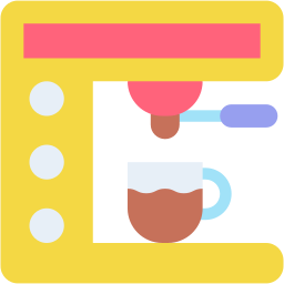 Coffee machine icon