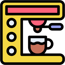 Coffee machine icon