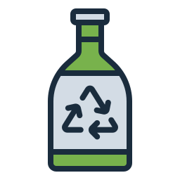 Reusable bottle icon