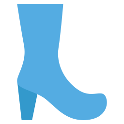 Женский ботинок иконка