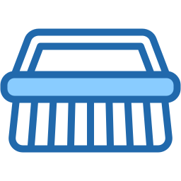 Washing brush icon