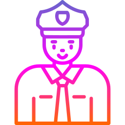 policía icono