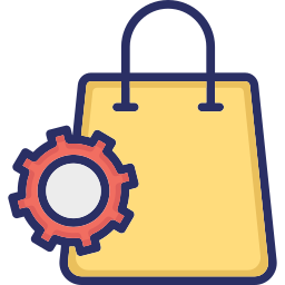 Shopping bag icon