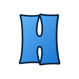 Letter h icon