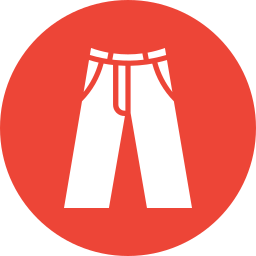 un pantalon Icône