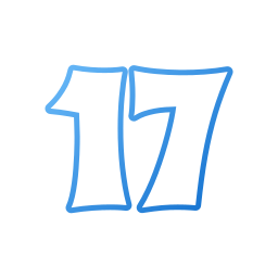 número 17 Ícone