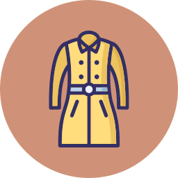 Long coat icon